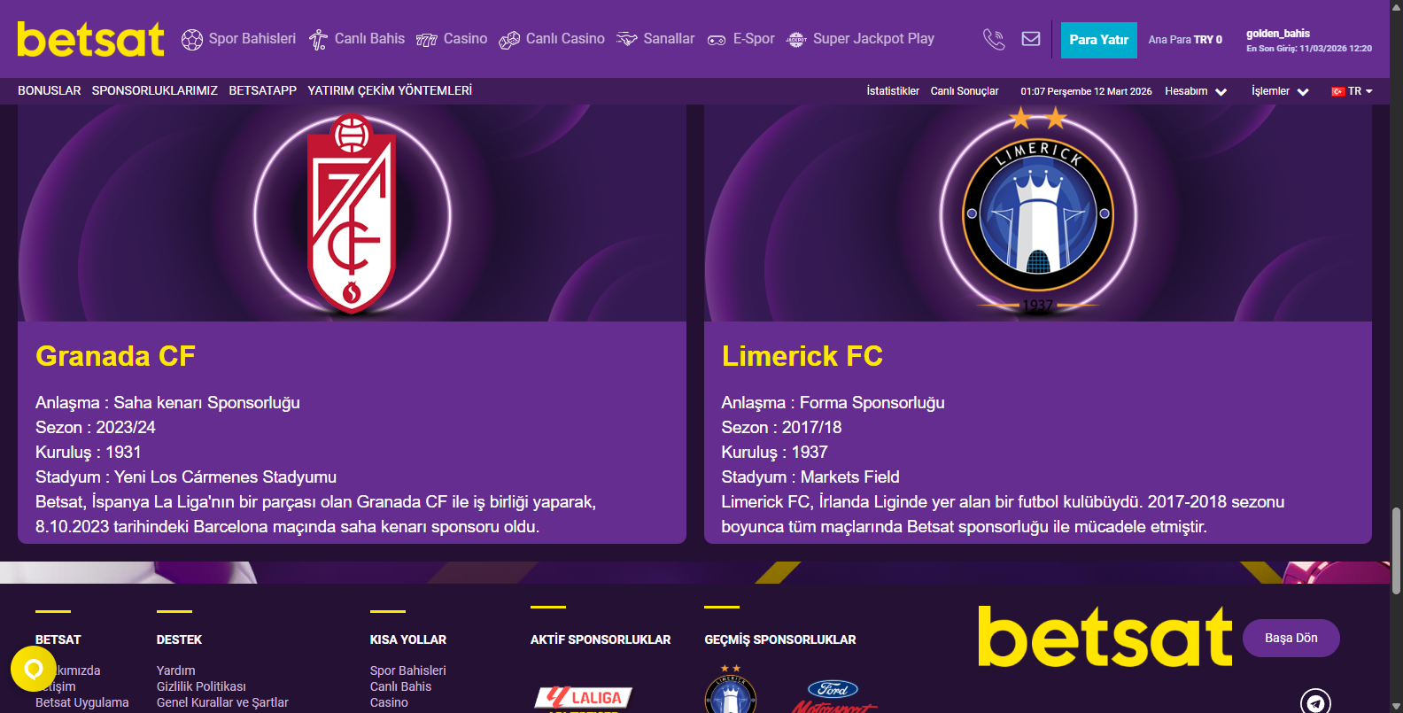 Betsat Spor Bahis Türleri ve Oranları