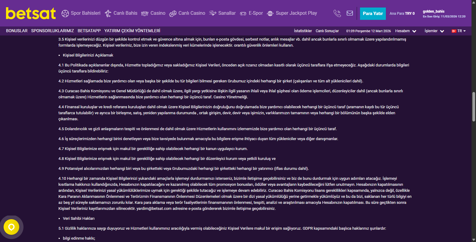 Betsat Promosyonları