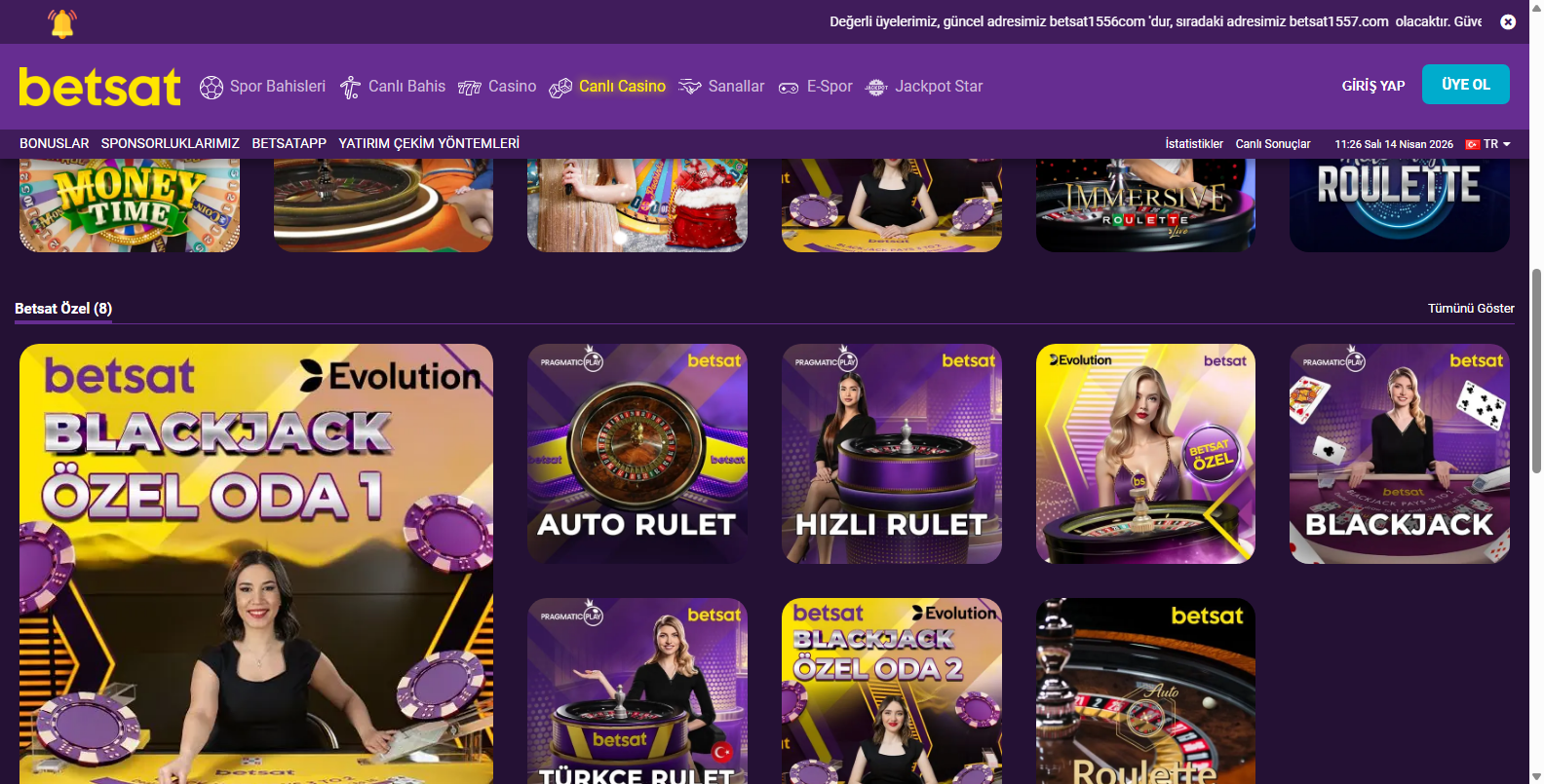 Betsat Canlı Bahis Sitesi Giriş